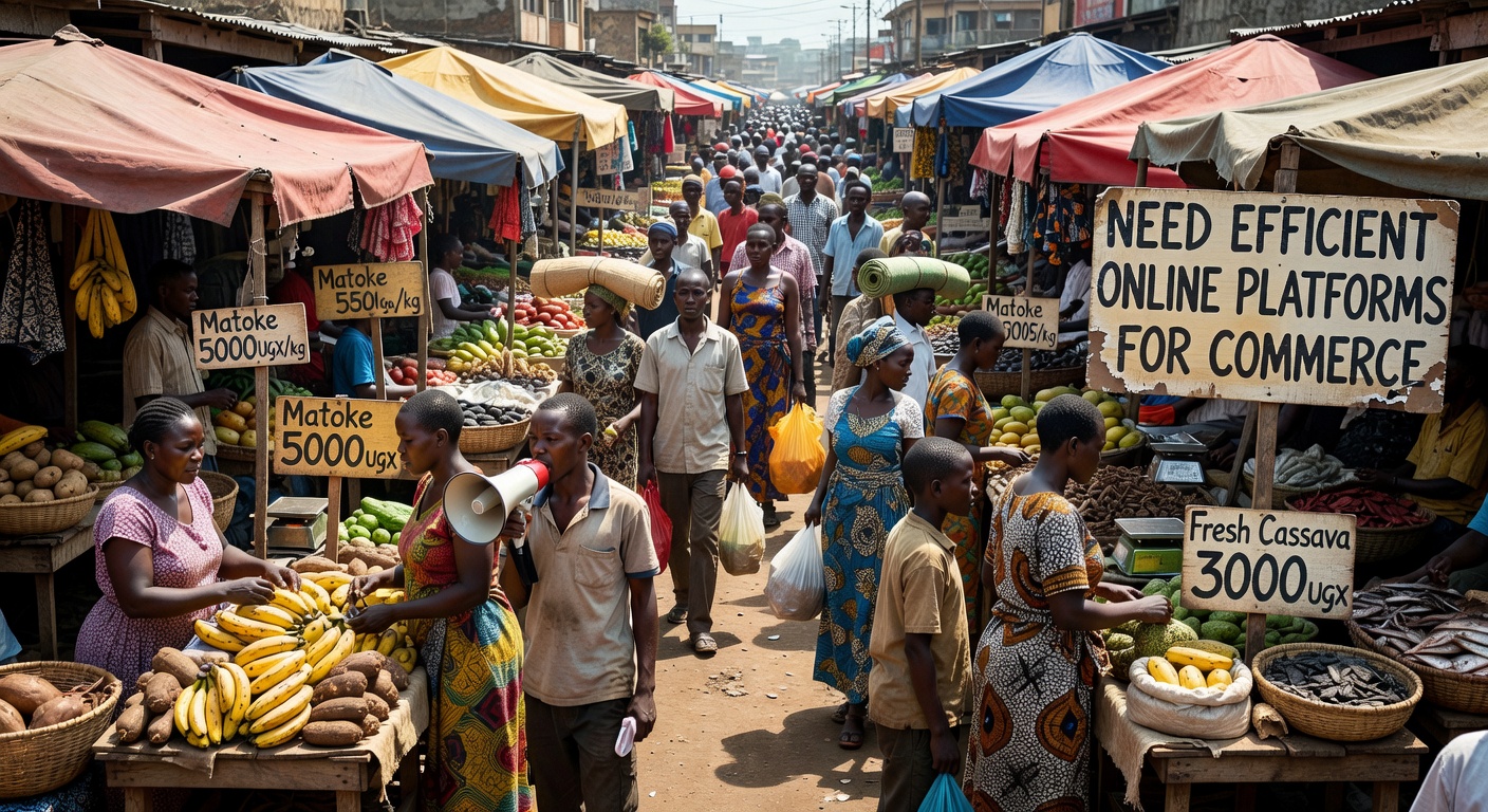 Kampala business market – Pearl Digital Uganda